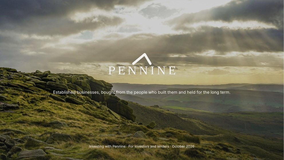 First page of Investing with Pennine